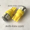 Світлодіод Т10(W5W) 5smd 5050 жовтий 1 шт.