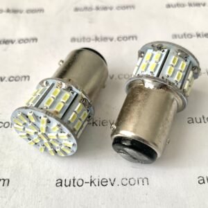 світлодіод Т25 (P21/5w) BA15d 50smd 3014 6000K 24v білий 1 шт.