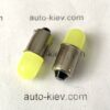 світлодіод T4W (BA9s) COB 6000К 24v 1 шт. Білий