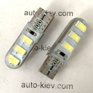 світлодіод Т10(W5W) 6smd 7035 CANBUS (обманка) 12v IP67 Waterproof