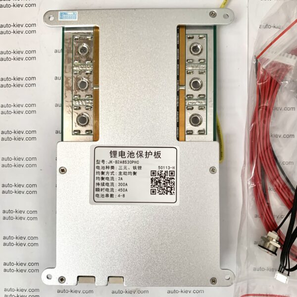 BMS JK Smart B2A8S30P-HC (300A) з активним балансом 2A та підігрівом нове