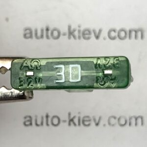 Автомобільний запобіжник 30 А Mercedes AΩ оригінал нове посріблений