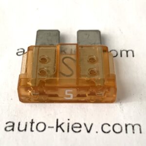 запобіжник 5 А Mercedes AΩ оригінал нове посріблений.