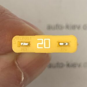 Запобіжник 20 А ATO Littelfuse оригінал USA (матовий)