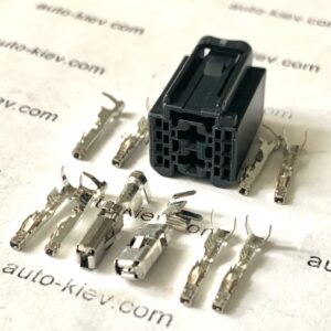 VW AG 7P0972725A (33293455-01) роз’єм 8 pin 1.2 mm , 2 pin 2.8 mm AUSTRIA оригінал нове (без дроту і страхового фіксатра).