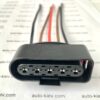 AUDI VW 6N0973755 роз’єм 5 pin 5.3 mm FEP GERMANY оригінал нове
