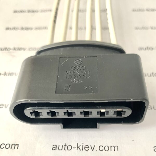 AUDI VW 1J0973726 роз’єм 6 pin 2.8 mm FEP GERMANY оригінал нове
