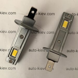 H1 led лампи DUALVISION 3000K 7585(CSP) 20000Lm 60W 9-24v CANBUS 2 шт желтая