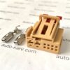 VW AG 3C0972725A роз’єм 2 pin 2.8 mm, корпус для 8 pin 0.63 mm, Hungary оригінал нове (без дроту)