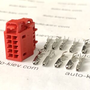 VW AG 6R0972930A роз’єм 10 pin 0.63 mm Hungary оригінал нове (без дроту)