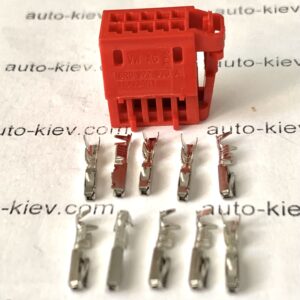 VW AG 6R0972930A роз’єм 10 pin 0.63 mm Hungary оригінал нове (без дроту)