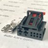 VW AG 3C0972725 роз’єм 2 pin 2.8 mm, корпус для 8 pin 0.63 mm, Hungary оригінал нове (без дроту)