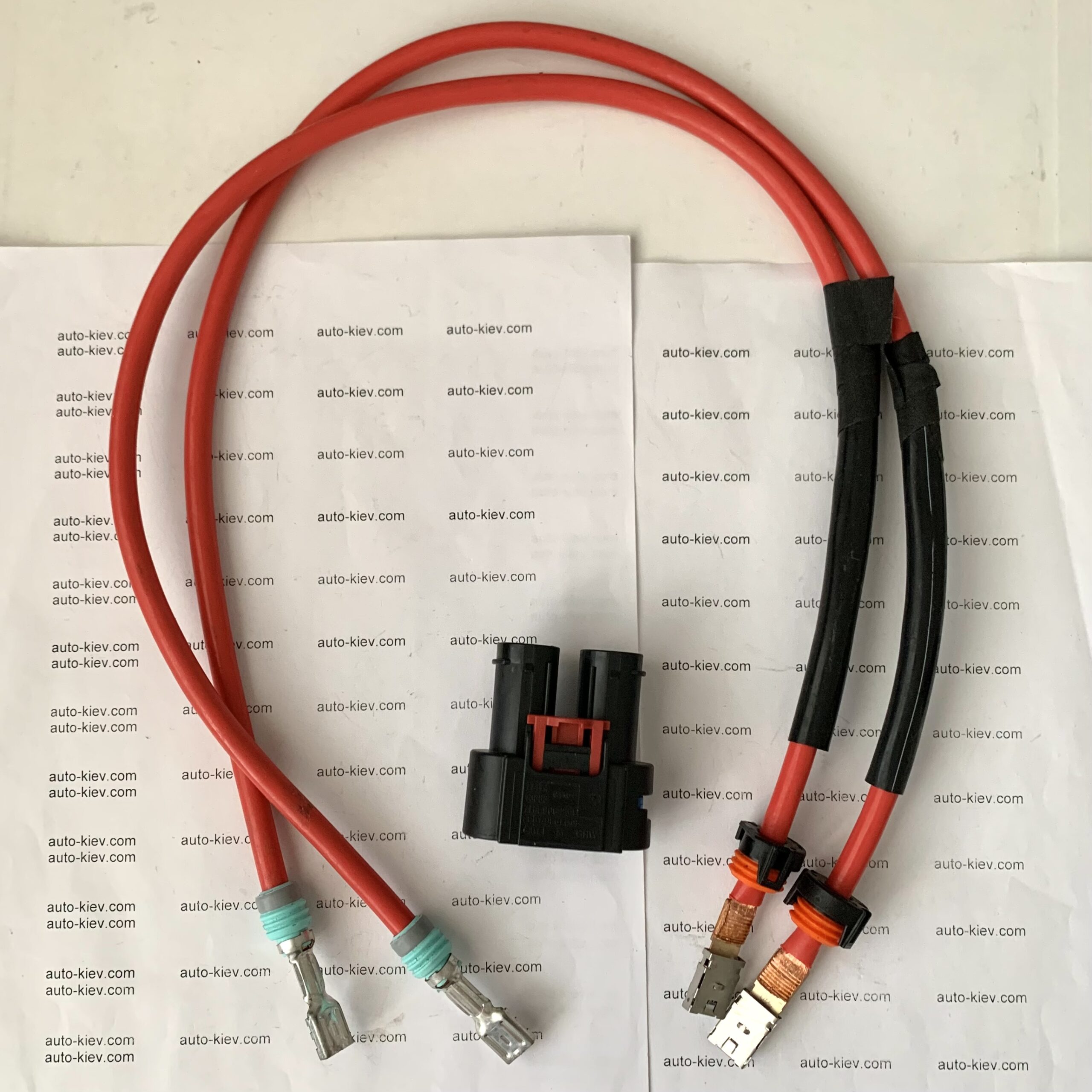 AUDI VW 7H4906234 роз’єм 2 pin 9.5 mm і 2 pin 2.8 mm оригінал нове