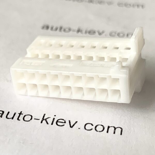 VW AG 6098-7075 корпус роз’єма 18 pin 0.63mm оригінал нове - Зображення 2