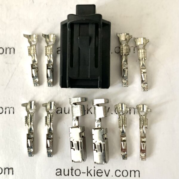VW AG 7P0972725 (TE 0-2112415-1) роз’єм 8 pin 1.2 mm , 2 pin 2.8 mm GERMANY оригінал нове (без дроту) - Зображення 2