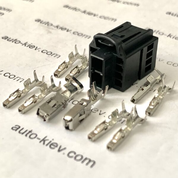VW AG 7P0972725 (TE 0-2112415-1) роз’єм 8 pin 1.2 mm , 2 pin 2.8 mm GERMANY оригінал нове (без дроту) - Зображення 3