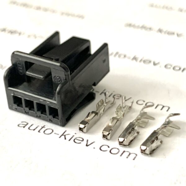 VW AG GSM 36 роз’єм 4 pin 0.63 mm GERMANY оригінал нове (без дроту) - Зображення 2