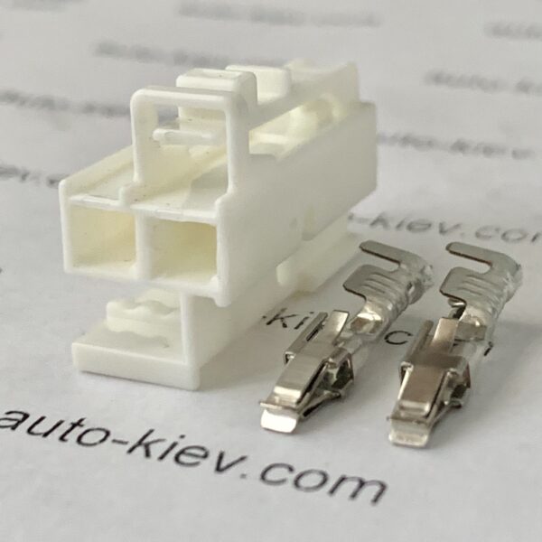 VW AG 4M0972705 роз’єм 2 pin 2,8 mm SPAIN оригінал (без дроту)