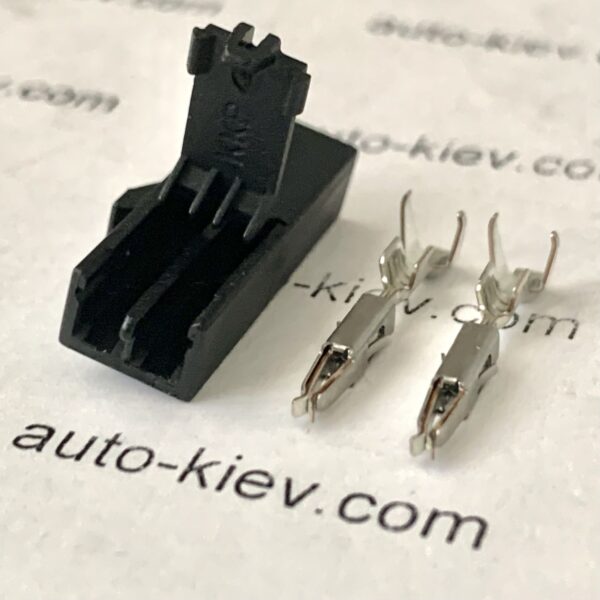 AUDI VW 1J0973119 роз’єм 2 pin 1.5 mm оригінал (без дроту) нове - Зображення 2