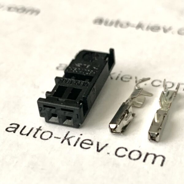 AUDI VW 4B0972623 (TE 0-1534028-1) роз’єм 2 pin 0.63 mm оригінал (без дроту) нове