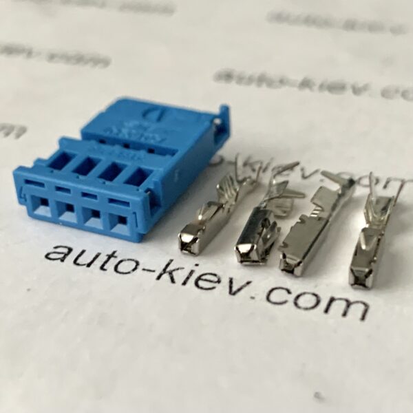 AUDI VW 8E0971832C (TE 0-1534132-4 A) роз’єм 4 pin 0.63 mm оригінал (без дроту) нове