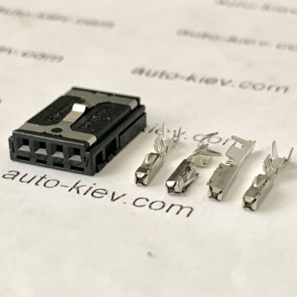 AUDI VW 8E0971832 (TE 0-1534232–1 A) роз’єм 4 pin 0.63 mm оригінал (без дроту) нове