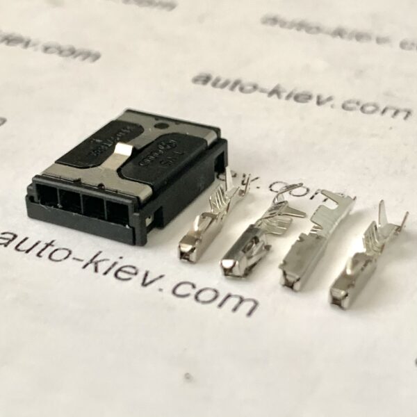 AUDI VW 8E0971832 (TE 0-1534232–1 A) роз’єм 4 pin 0.63 mm оригінал (без дроту) нове - Зображення 3