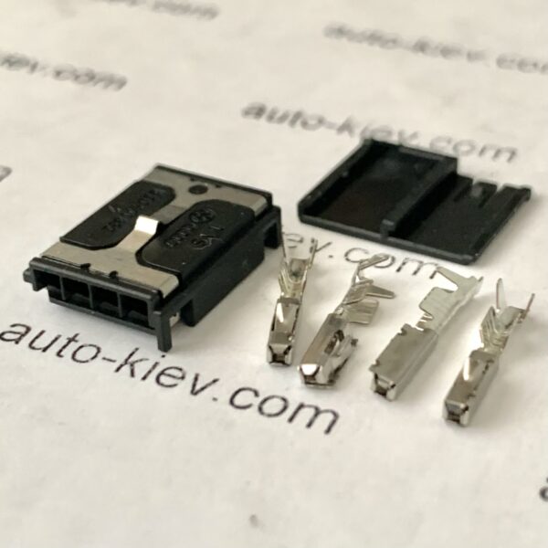 AUDI VW 8E0971832 (TE 0-1534232–1 A) роз’єм 4 pin 0.63 mm оригінал (без дроту) нове - Зображення 4