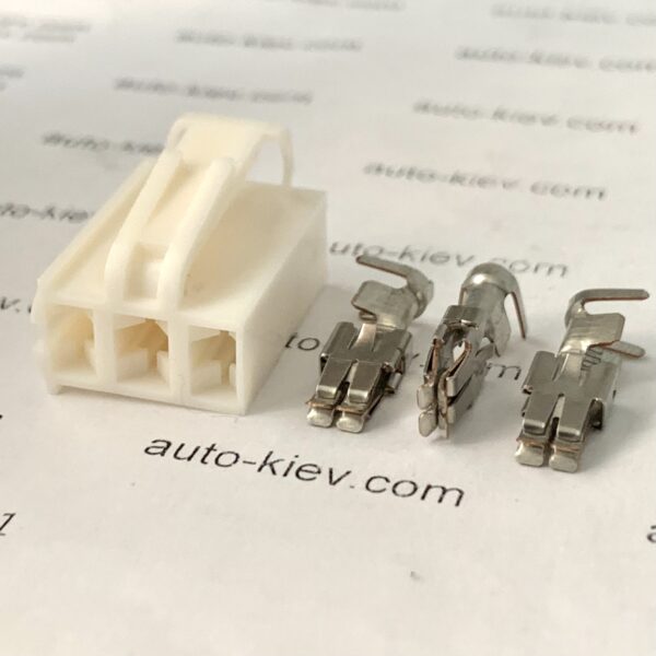 AUDI VW 1J0919321 роз’єм 3 pin 5.8 mm GERMANY FEP оригінал нове (без дроту)
