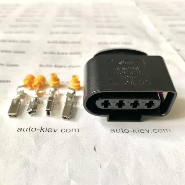 AUDI VW 4B0973724 роз’єм 4 pin 2.8 mm HUNGARY оригінал (без дроту) - Зображення 3