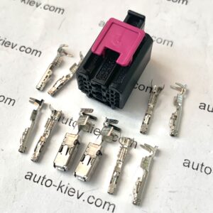 VW AG 7P0972725A (33293455-01) роз’єм 10 pin (8 pin 1.2 mm , 2 pin 2.8 mm AUSTRIA оригінал нове (без дроту) - Зображення 3