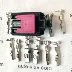 Альтернативний вигляд VW AG 7P0972725A (33293455-01) роз’єм 10 pin (8 pin 1.2 mm , 2 pin 2.8 mm AUSTRIA оригінал нове (без дроту)
