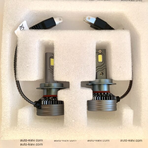 H7 led лампи Dualvision C29 9094(CSP) 6000K 30000Lm 220W 9-16v CANBUS 2 шт - Зображення 2