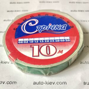 Наклейки смуги вузькі на авто 1 см* 10 м (зелений) самоклейка