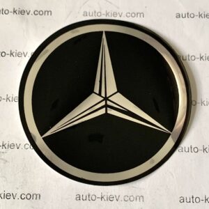 Наклейки для ковпачків на диски Mercedes самоклейка оракал (70 мм) 4 шт.-комплект