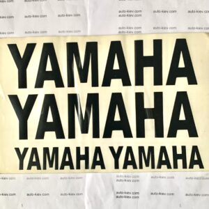 «YAMAHA» набір наклейок перекладних (22 см*5 см 2 шт, 11 см*2.5 см 2 шт) 1 шт.