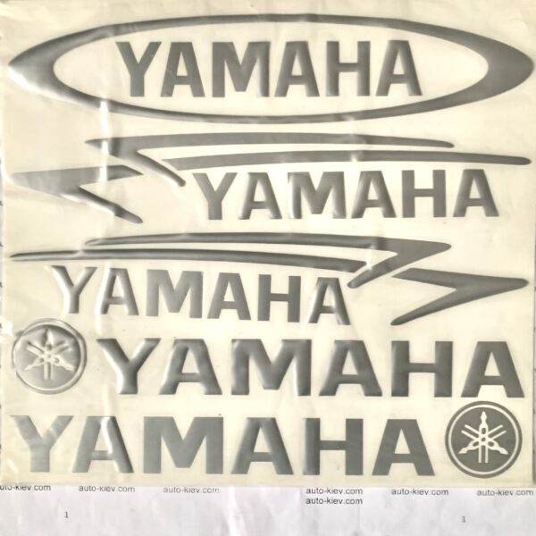 «YAMAHA» набір наклейок перекладних 1 шт. - Зображення 2