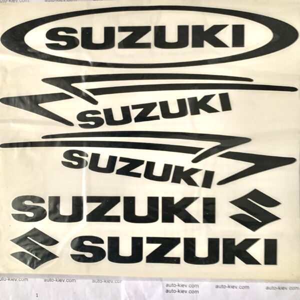 «SUZUKI» набір наклейок перекладних 1 шт.