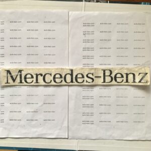 Наклейка на авто “Mercedes-Benz” (32 см * 3 см) перекладна 1 шт.