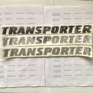 Наклейка на авто “TRANSPORTER ” (31 см * 2.6 см) перекладна 1 шт
