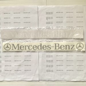 Наклейка на авто “Mercedes-Benz” (31 см * 2.5 см) перекладна 1 шт.