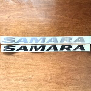 Наклейка на авто “SAMARA” ( 35 см * 3 см) перекладна 1 шт