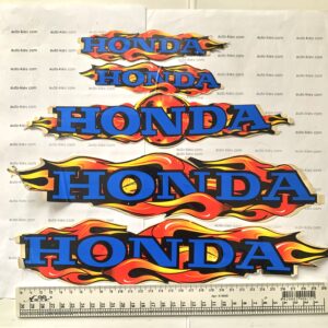 Наклейки “HONDA” самоклейка оракал (31 cm*7 cm, 26*6 cm, 15 cm*3 cm) 1 комплект