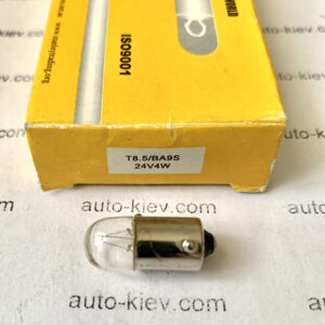 Авто лампа T4W BA9s 24v Китай 1 шт.