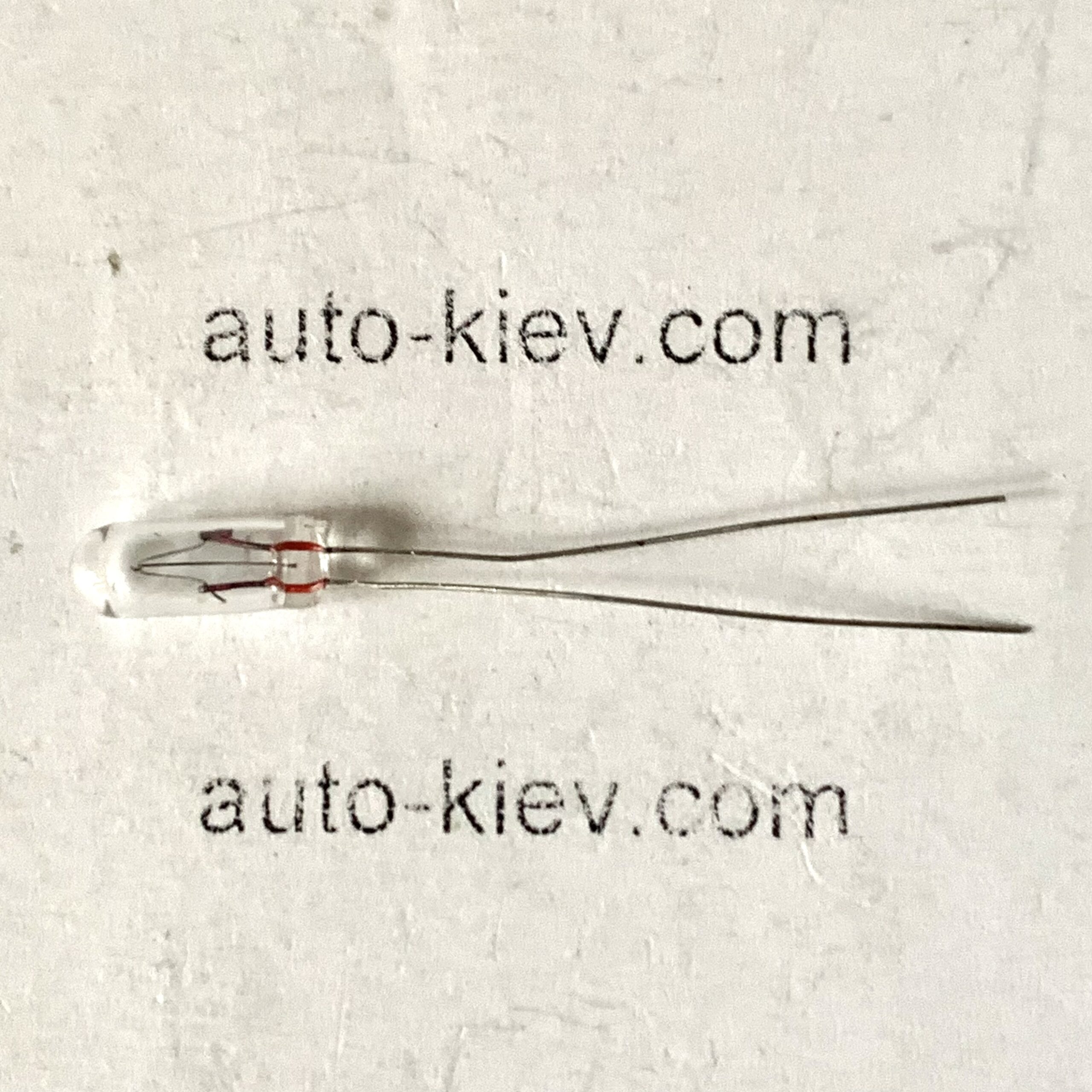 Авто лампа Т4 (4х12 мм) 1 Ват 24В мініатюрна з довгими ніжками 25 мм.