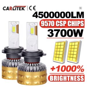 H11/H8/H9 led лампи CARLITEK K80 9570(CSP) 6000K 100000Lm 220W 9-16v CANBUS 2 шт