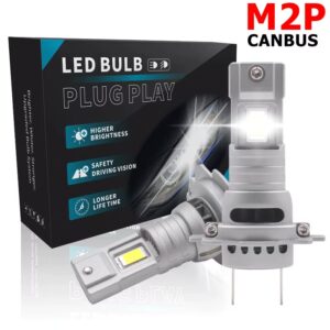 H7 led лампи M2P 3570smd 6000K 12000Lm 60W 9-18v  2 шт