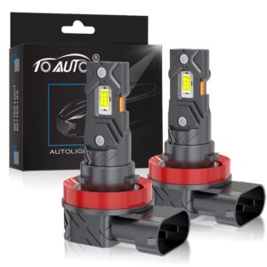 H8 H9 H11 led лампа TOAUTO D1947 6000K 20000Lm 100W 9-32v  CANBUS 2 шт