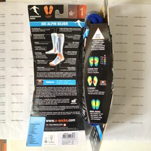 Alternative view of Носки X-SOCKS® Ski Alpine Silver (Італія) EU 45/47 нове