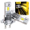H7 led лампи AUXITO M3S 7035(CSP) 6500K 30000Lm 70W 9-18v CANBUS 2 шт